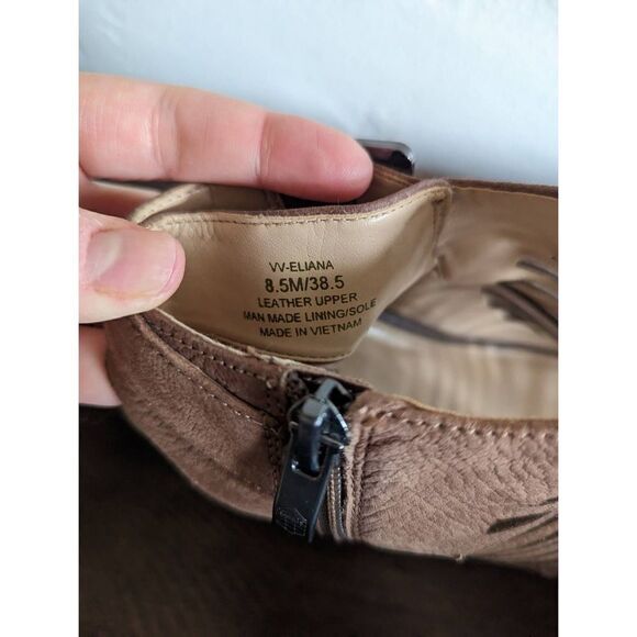 Vince Camuto Eliana Heeled Gladiator Caged Peep Toe Sandal Shoes - Size 8.5 - Picture 12 of 12